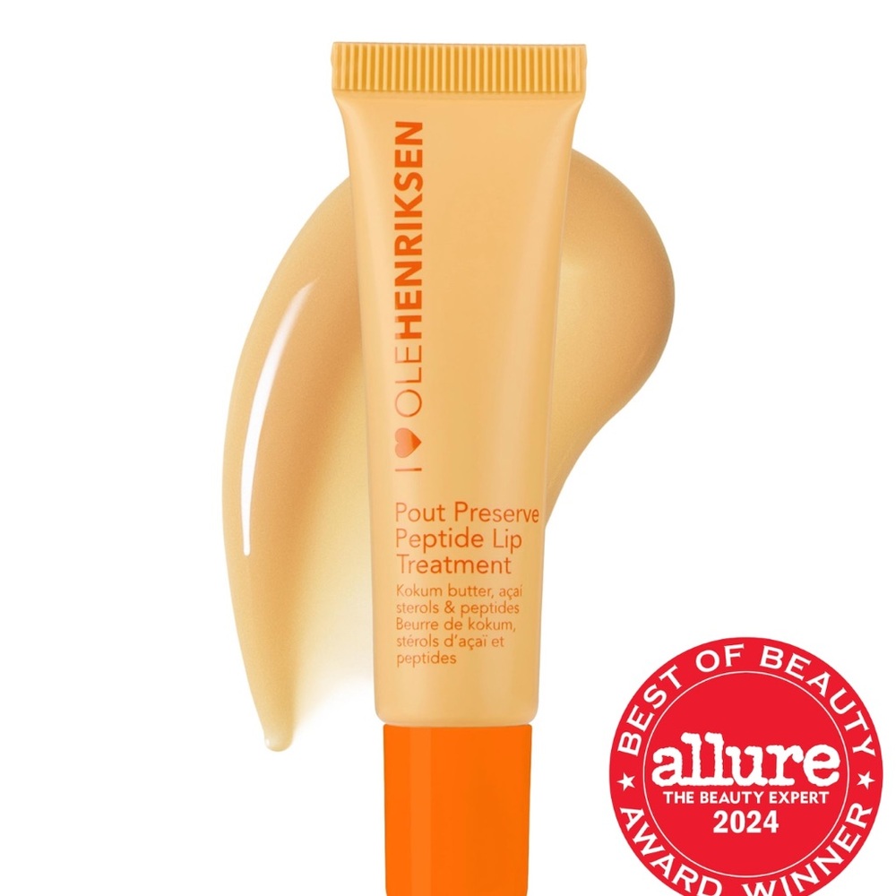NEW Ole Henriksen Lip Gloss Pout Preserve Peptide Lip Treatment Citrus Sunshine